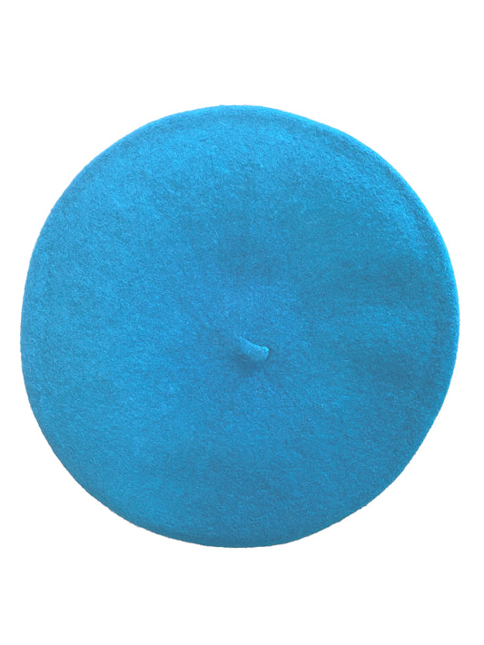 Béret Basque Bleu Ciel Adulte