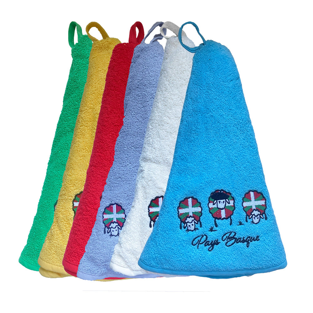 Torchon Rond Mouton Pays Basque