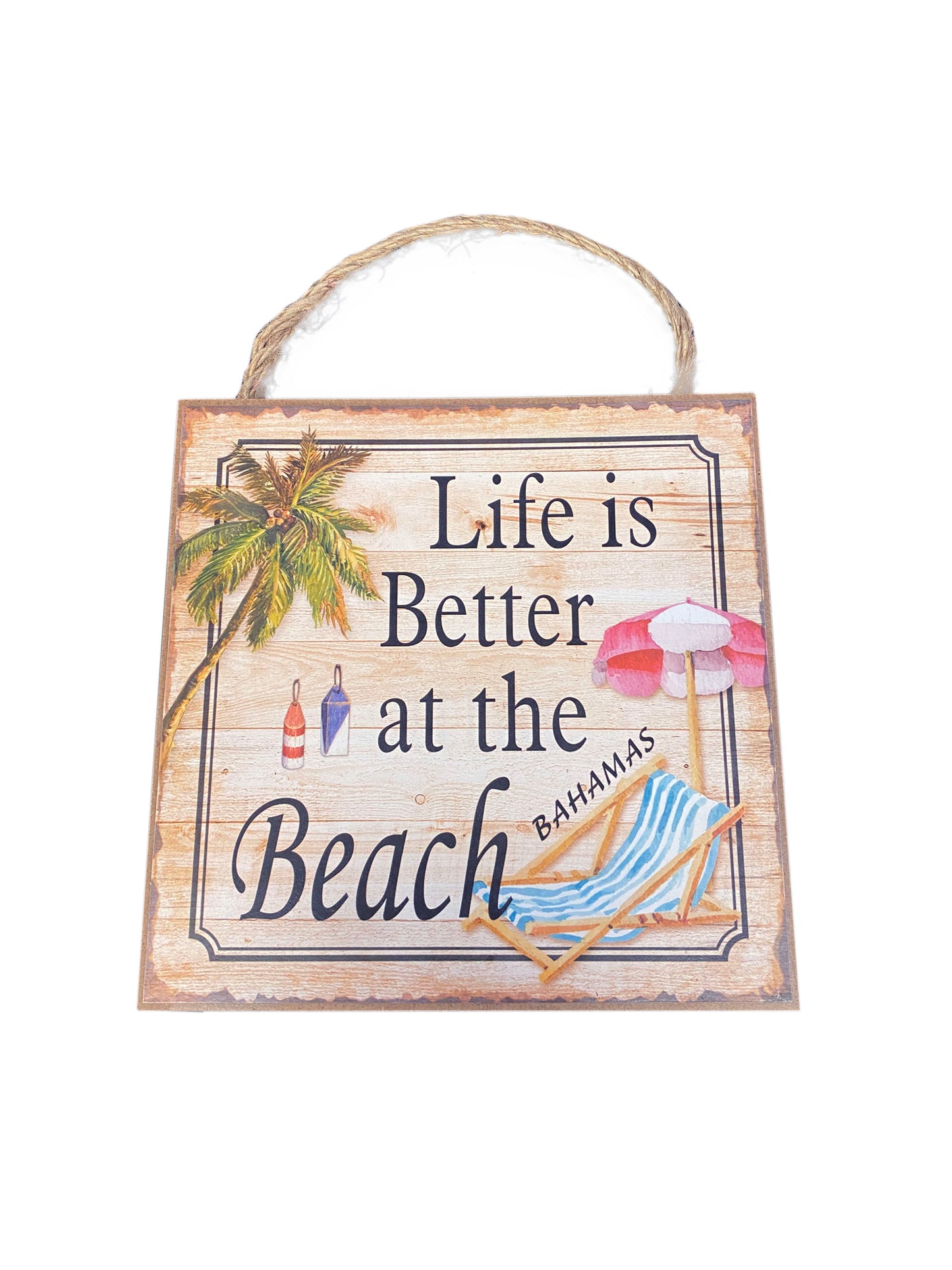 Planche Decorative Life is Better